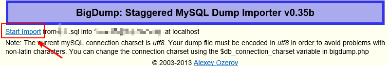 import large file into mysql