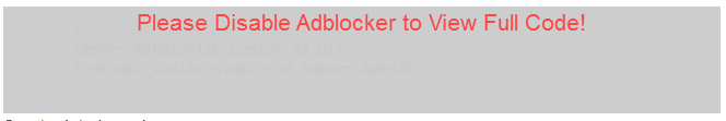 disable adblocker to show code snippets