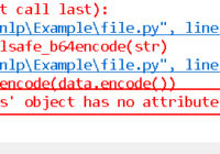 bytes object has no attribute b64encode
