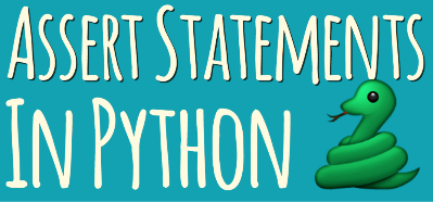Python Assert Statement