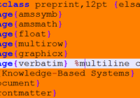 Implement Latex Single Line Comment and Multiline Comment