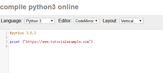 rextester.com run python script online