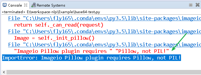 ImportError -Imageio Pillow plugin requires Pillow, not PIL!