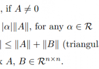 matrix norm properties