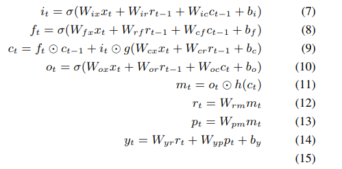 Understand LSTMP (LSTM with Recurrent Projection Layer) - A Beginner Guide