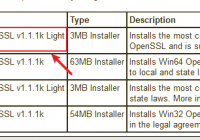 download openssl to install on win 10