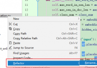 rename a file in pycharm
