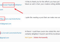 wordpress spam comments features
