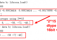 librosa.load() read integer audio data