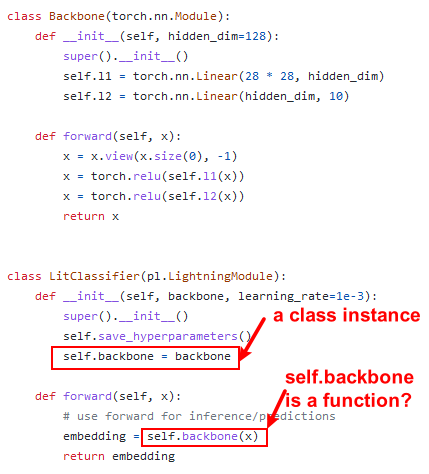 python class instance is callable