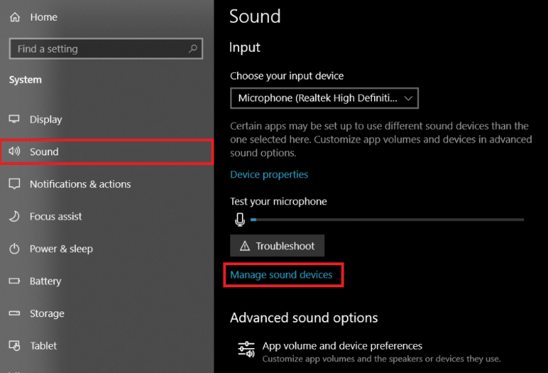 Enable stereo mix in win 10 - step 1