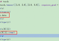 The Difference Between PyTorch tensor.data and tensor.item() - PyTorch Tutorial