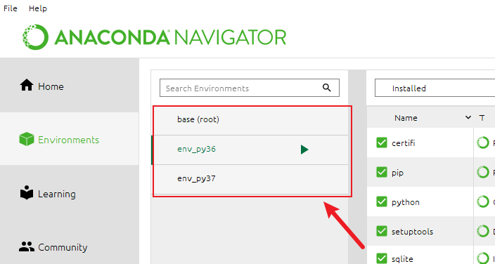 List All Created Virtual Environments in Conda - Anaconda Tutorial