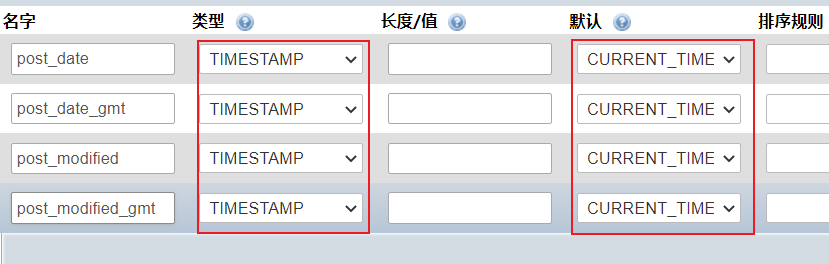 WordPress数据库wp_posts表建立索引时Invalid default value for ‘post_date'” 错误