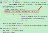 Keeping the Shape of Input and Output Same in PyTorch Conv1d - PyTorch Tutorial