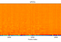 Python Extract and Display Audio Linear-frequency Cepstral Coefﬁcients (LFCCs) Feature - A Step Guide