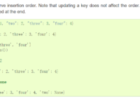 Python Dict is Ordered in Python 3.7+? - Python Tutorial