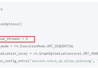 Understand onnxruntime.SessionOptions() intra_op_num_threads - Onnx Tutorial