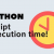 Calculate the Execution Time of a Python Program - A Step Guide - Python Tutorial
