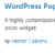 Display WordPress Popular Posts with WordPress Popular Posts - WordPress Plugin
