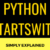 Understand Python String startswith() Function for Python Beginner - Python Tutorial